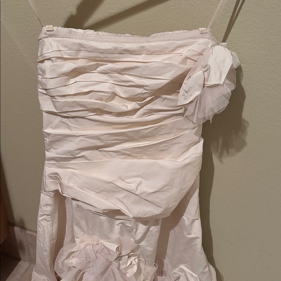 BCBGMaxAzria strapless Off White Dress - Picture 4 of 13